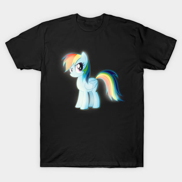 Rainbow Dash 2 T-Shirt by CosmicV0rtex